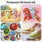 12 Colors Paint Pen Paint Markers, Oil-Based Waterproof Marker Pens, Permanent Fabric Paint Quick Dry Marker for Metal, Egg, Tire, Rock, Wood, Canvas, Plastic, Glass, Engineer, DIY Craft
